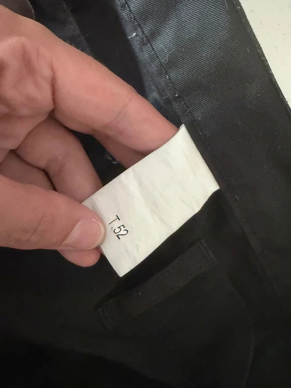 Taille 52 – Pantalon homme noir – photo 5